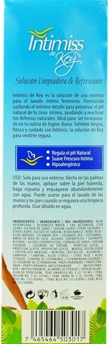 محلول التنظيف والمنعش من Miss KEY Intimiss De Key، 16 أونصة in Kuwait