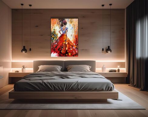 zoinart Hand Painted Large Canvas Wall Art 48x24 Inches Abstract Wall Paintings Contemporary Texture Wall Art Wharf Landscape Artwork Living Room Bedroom Wall Decor Ready to Hang in Kuwait