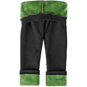 Swtddy فتاة الشتاء يغطي الرجل تمتد بانت الصوف اصطف طماق السراويل السميكة in Kuwait