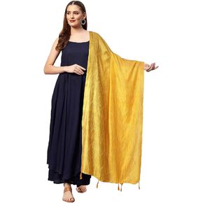 Chandrakala Cotton Dupatta for Women, Shawl Scarf Wrap Chunni (D254-P)