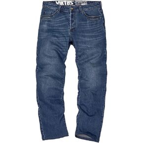 VIKTOS Men's Operatus XP Tactical Casual Durable Stretch Double Zip EDC Denim Jeans with Multi Pockets in Kuwait