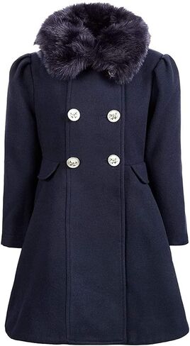 Rothschild Girls' Faux Wool Coats in Kuwait