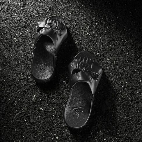 صنادل Hello Slippers على شكل جمجمة، شباشب سحابية من مادة EVA فائقة النعومة وصديقة للبيئة للنساء والرجال في الداخل والخارج in Kuwait