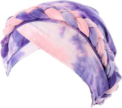 3 Pack Womens Printed Turban Hat Head Wraps Covers Chemo Cancer Beanies Cap Headwear in Kuwait