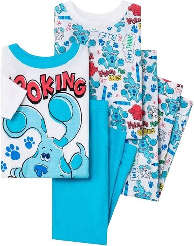 Nickelodeon Boys' Blues Clues Snug Fit Cotton Pajamas in Saudi Arabia