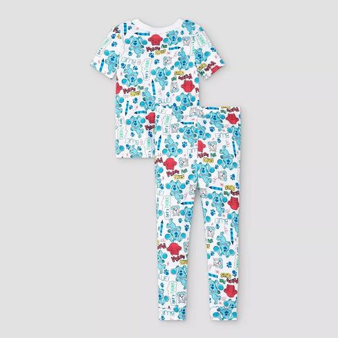 Nickelodeon Boys' Blues Clues Snug Fit Cotton Pajamas in Saudi Arabia
