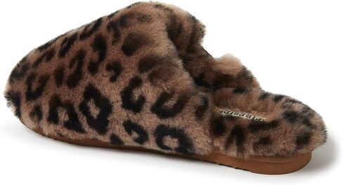 Fireside by Dearfoams Women's Shelly Beach All Over Genuine Shearling Easy on/Off Scuff in Saudi Arabia