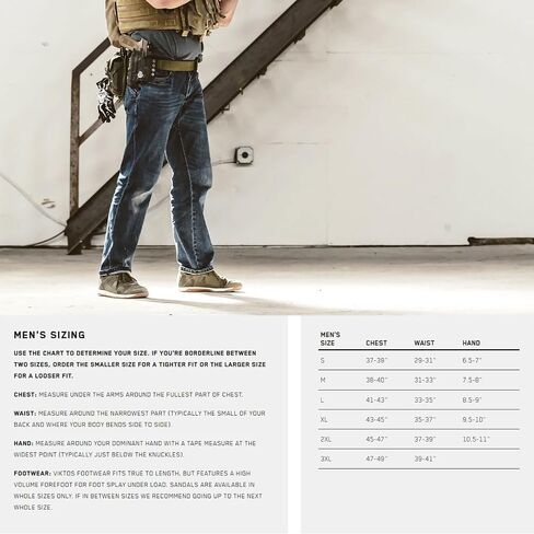 VIKTOS Men's Operatus XP Tactical Casual Durable Stretch Double Zip EDC Denim Jeans with Multi Pockets in Kuwait