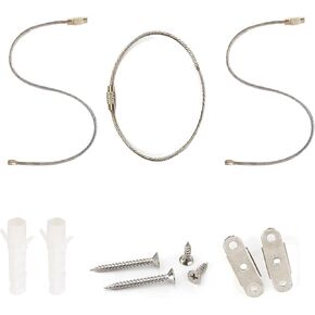 مثبتات أثاث Eontab Kiddies لتأمين الأثاث بوزن 400 رطل على الحائط لمنع السقوط، قفل الخزانة، أشرطة مضادة للزلازل من أجل سلامة الأطفال (10 عبوات) in Kuwait