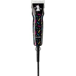 Andis 65355 Excel Professional 5-Speed Detachable Blade Clipper Kit - Animal/Dog Grooming, Rotary Motor, Soft-Grip Anti-Slip Housing, 14-Inch Cord, for All Coats & Breeds, SMC, Fushia in Saudi Arabia