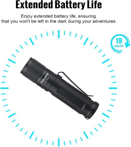 ThruNite Ti Pro AA ومصباح يدوي صغير قابل لإعادة الشحن، 1012 لومن عالي، مصباح يدوي ساطع ولكنه صغير قوي للاستخدام في الهواء الطلق وEDC in Kuwait