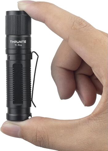 ThruNite Ti Pro AA ومصباح يدوي صغير قابل لإعادة الشحن، 1012 لومن عالي، مصباح يدوي ساطع ولكنه صغير قوي للاستخدام في الهواء الطلق وEDC in Kuwait