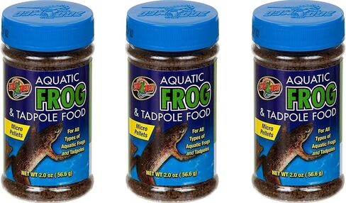 Zoo Med Aquatic Frog & Tadpole Food 2 oz - Pack of 3 in Saudi Arabia