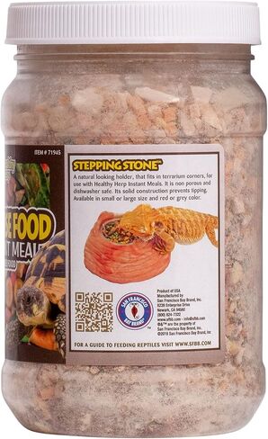 Tortoise Food Instant Meal 7 x 0.21-Ounce (6.0 Grams) Cups in Saudi Arabia