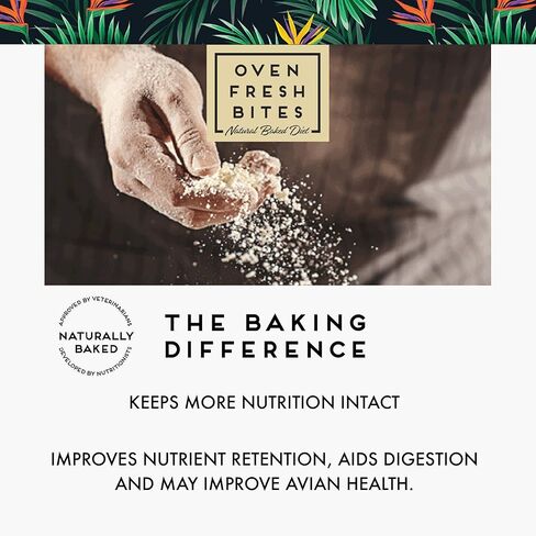 Oven Fresh Bites Baked Avian Diet - Small Parrot - 15 Lb. Bulk Box in Kuwait