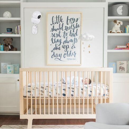 حامل حائطي لمراقبة الأطفال قابل للتعديل لجهاز مراقبة الأطفال فيديو Babysense V43/HDS2/V24R، زاوية رؤية مثالية وسهولة التركيب - يثبت على الحائط فقط in Kuwait