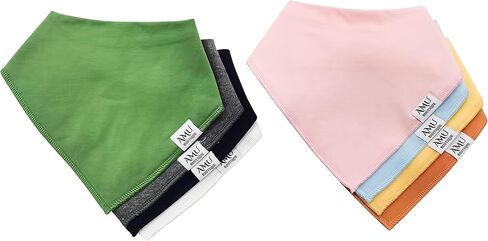 AMUBOUTIQUE مرايل لعاب الأطفال من القطن العادي فائق النعومة in Kuwait