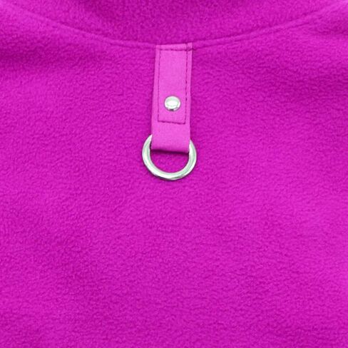 Dog Fleece Vest Soft Winter Jacket Sweater with D-Ring Leash Cold Weather Coat Hoodie for Small Medium Large Dogs Red X-Large in Kuwait