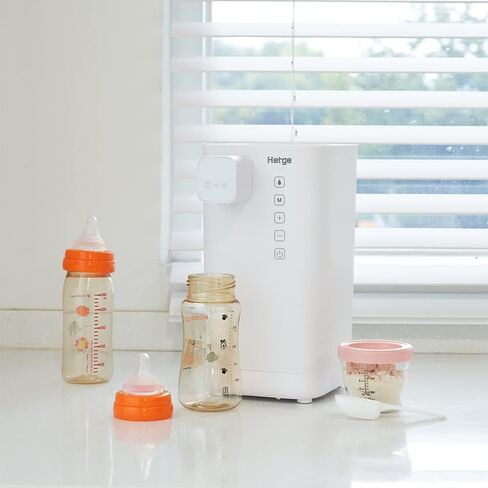 سخان وموزع مياه هيرج لتركيبة الأطفال بلمسة واحدة للتطهير وإزالة الكلور والحفاظ على الماء الدافئ بحد أقصى. 48 ح in Kuwait