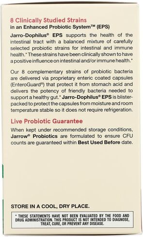 JARROW FORMULAS Jarro-Dophilus EPS Vegetarian Capsules, 120 CT in Saudi Arabia