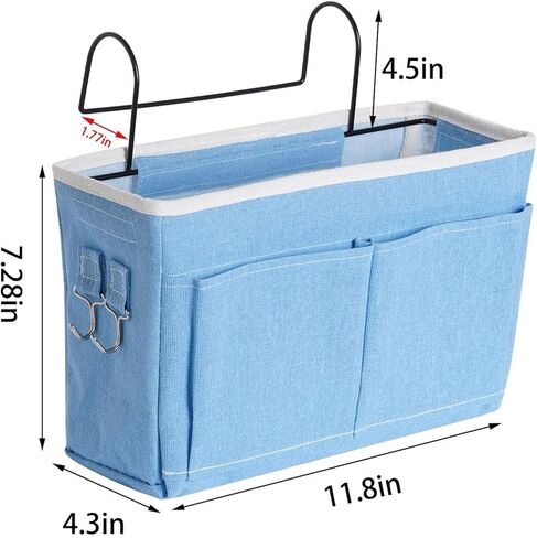 حقيبة تخزين بجانب السرير من cnmg، معلقة بجانب السرير، معلقة للسرير، وغرف النوم الجامعية، وأسرّة المستشفيات، والألواح الأمامية بطابقين in Kuwait