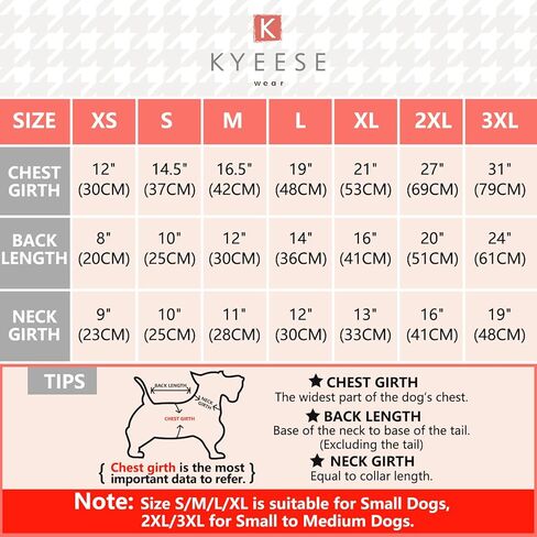 KYEESE Valentines Day Dog Sweaters Colorful Radiant Printing Love Design with Leash Hole Pet Sweater Pet Clothes,M in Kuwait