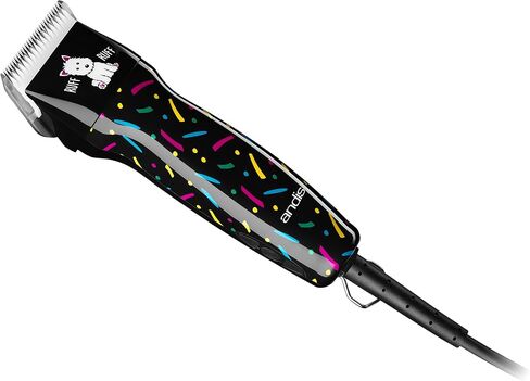Andis 65355 Excel Professional 5-Speed Detachable Blade Clipper Kit - Animal/Dog Grooming, Rotary Motor, Soft-Grip Anti-Slip Housing, 14-Inch Cord, for All Coats & Breeds, SMC, Fushia in Saudi Arabia