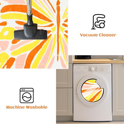 سجادة AKASISRUG للأطفال على شكل فراشة مقاس 3 × 4 أقدام فائقة النعومة وكومة منخفضة للأطفال، سجادة لعب للأطفال قابلة للغسل، لطيفة ملونة وغير قابلة للانزلاق، سجادة منطقة الحضانة للأطفال الصغار ديكور غرفة نوم (متعدد الألوان) in Kuwait