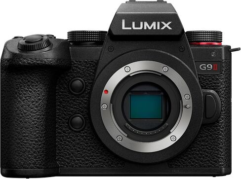 كاميرا باناسونيك LUMIX G9II Micro Four Thirds، مستشعر 25.2 ميجابكسل مع عدسة 12-60 مم F2.8-4.0 - DC-G9M2LK (متجددة) in Saudi Arabia