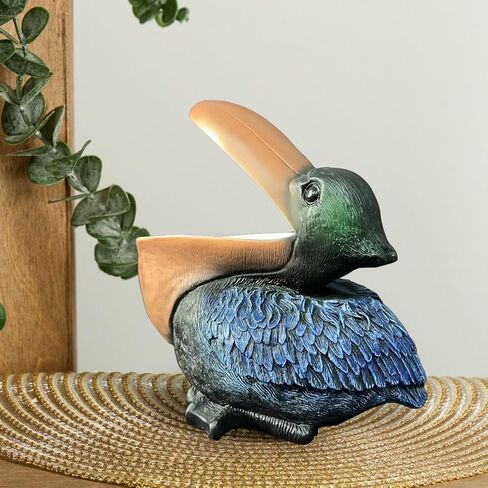 تمثال البجع من تشانغتشينغ، وعاء حلوى ممتع لمكتب المكتب، ديكور المنزل من الراتنج، وعاء المفاتيح، تمثال الطيور، النحت على الطاولة، صندوق تزيين فني، محفظة الهاتف، حاوية تخزين متنوعة، هدايا الانتقال لمنزل جديد in Kuwait