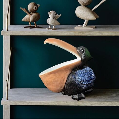 تمثال البجع من تشانغتشينغ، وعاء حلوى ممتع لمكتب المكتب، ديكور المنزل من الراتنج، وعاء المفاتيح، تمثال الطيور، النحت على الطاولة، صندوق تزيين فني، محفظة الهاتف، حاوية تخزين متنوعة، هدايا الانتقال لمنزل جديد in Kuwait