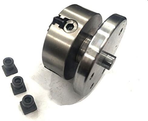 70 mm- 4 Jaws Independent Chuck with Back Plate & T-nuts for Milling in Saudi Arabia