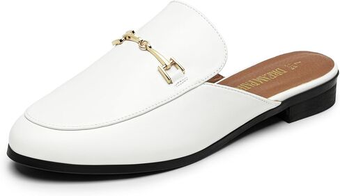 DREAM PAIRS البغال للنساء الشقق الأعمال عارضة أحذية مريحة النساء البغال الانزلاق على العمل المتسكعون in Kuwait