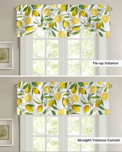 المحيط التعادل حتى الستائر للنوافذ، بحري المحيط نجم البحر فرس البحر شل قصيرة نافذة الستارة العلاجات لغرفة المعيشة، قابل للتعديل قضيب جيب المطبخ ربط الستائر الستارة، 1 لوحة، 54 "× 18" in Kuwait