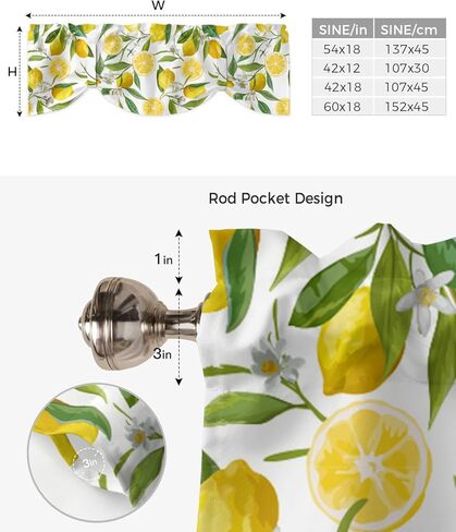 المحيط التعادل حتى الستائر للنوافذ، بحري المحيط نجم البحر فرس البحر شل قصيرة نافذة الستارة العلاجات لغرفة المعيشة، قابل للتعديل قضيب جيب المطبخ ربط الستائر الستارة، 1 لوحة، 54 "× 18" in Kuwait