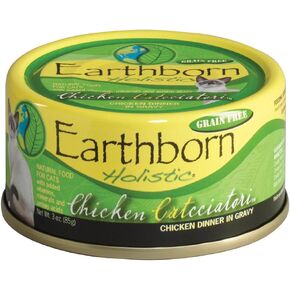Earthborn Holistic Chicken Catcciatori Grain-Free Moist Cat Food 5.5 Ounce (Pack of 24) in Kuwait