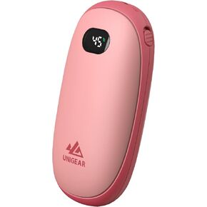 Unigear Electric Hand Warmers Rechargeable, 10000mAh Portable USB Hand Warmer & Power Bank with 21 Heating Levels and Quick Charge, 1 Second Fast Heat up, Great for Raynauds, Outdoor Sports, Camping in Kuwait