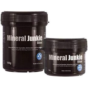 GlasGarten Mineral Junkie Bites (Sticks) for Shrimps, Crayfish, Crabs, Snails (50g)
