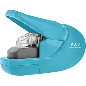 Plus Paper Clinch Desktop Staple Free Staple Blue in Kuwait