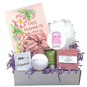 Christmas Spa Gift For Mom, Self-Care Spa Set For Mom, Best Mom Spa Gift Basket, Spa Kit For Mom with Bath Bomb, Handmade Soap, Body Lotion, Mom Spa Box, Gift For New Mom, Postpartum Mom Care Package in Saudi Arabia