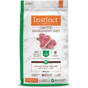 Instinct Limited Ingredient Diet Grain Free Recipe with Real Lamb Natural Dry Dog Food, 20 lb. Bag