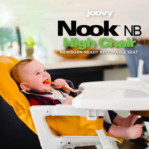 كرسي مرتفع Joovy Nook NB يتميز بصينية مفتوحة قابلة للتعديل بأربعة أوضاع، ومقعد قابل للإمالة بثلاثة أوضاع، وعجلات أمامية لمزيد من الحركة - يمكن طيه بشكل مسطح لسهولة التخزين، لائحة in Saudi Arabia