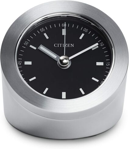 Citizen CC1006 Workplace Desk Clock, Silver-Tone in Saudi Arabia