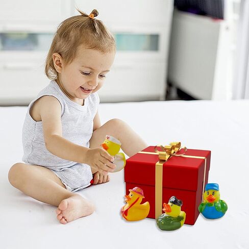 عبوة من 150 بطة مطاطية من ValenLyra لسيارات الجيب - بطة عائمة كبيرة الحجم للأطفال - تشكيلة ألعاب حمام الطفل - هدايا الحفلات، وأعياد الميلاد، ووقت الاستحمام، والمزيد (150 نوعًا) in Saudi Arabia