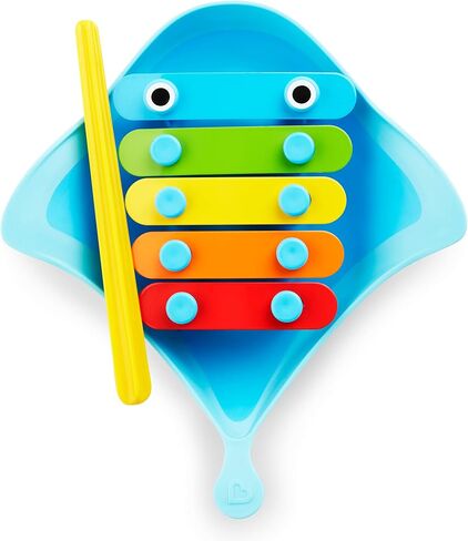 Munchkin® Bath Beats™ Musical Toddler Bath Toy Set, Includes Xylophone, Bath Drum & Shakers in Saudi Arabia