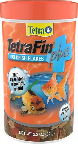 TetraFin Plus Goldfish Flakes 7.06 Ounces, Balanced Diet, With Algae To Promote Health in Saudi Arabia