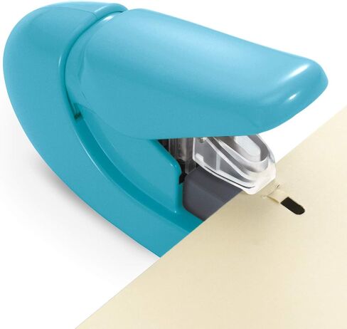 Plus Paper Clinch Desktop Staple Free Staple Blue in Kuwait