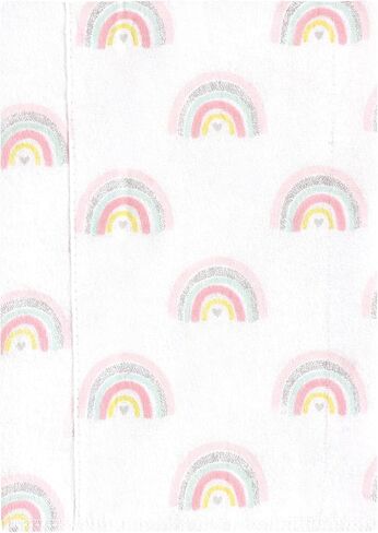 Hudson Baby Unisex Baby Cotton Flannel Burp Cloths 7-Pack, Girl New Elephant, One Size in Saudi Arabia