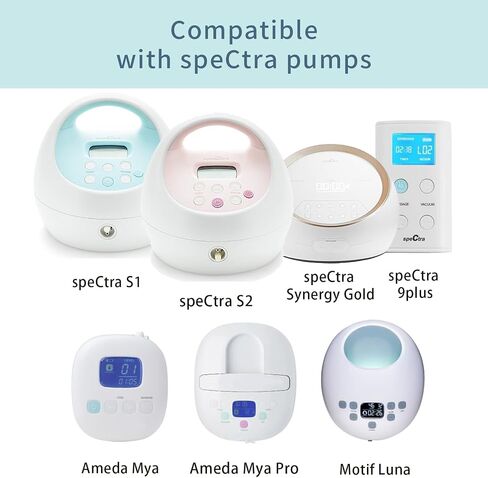 Momstouch شفة 18 مم وصمام منقار البط متوافق مع Spectra S1 S2 9 Plus استبدال مضخة الثدي لأجزاء مضخة Spectra، غير أصلية، استبدل ملحقات Spectra. in Kuwait