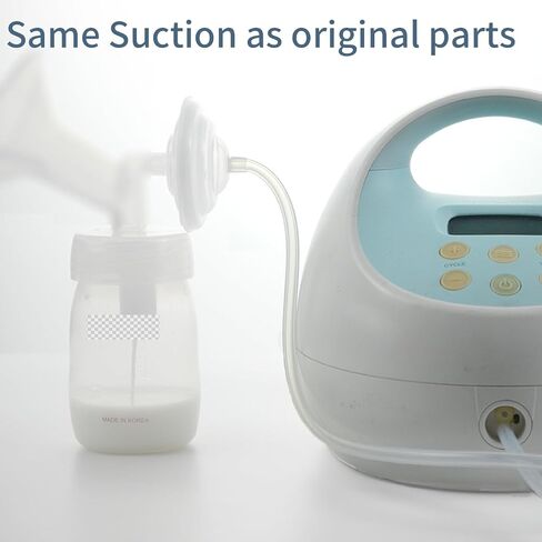 Momstouch شفة 18 مم وصمام منقار البط متوافق مع Spectra S1 S2 9 Plus استبدال مضخة الثدي لأجزاء مضخة Spectra، غير أصلية، استبدل ملحقات Spectra. in Kuwait